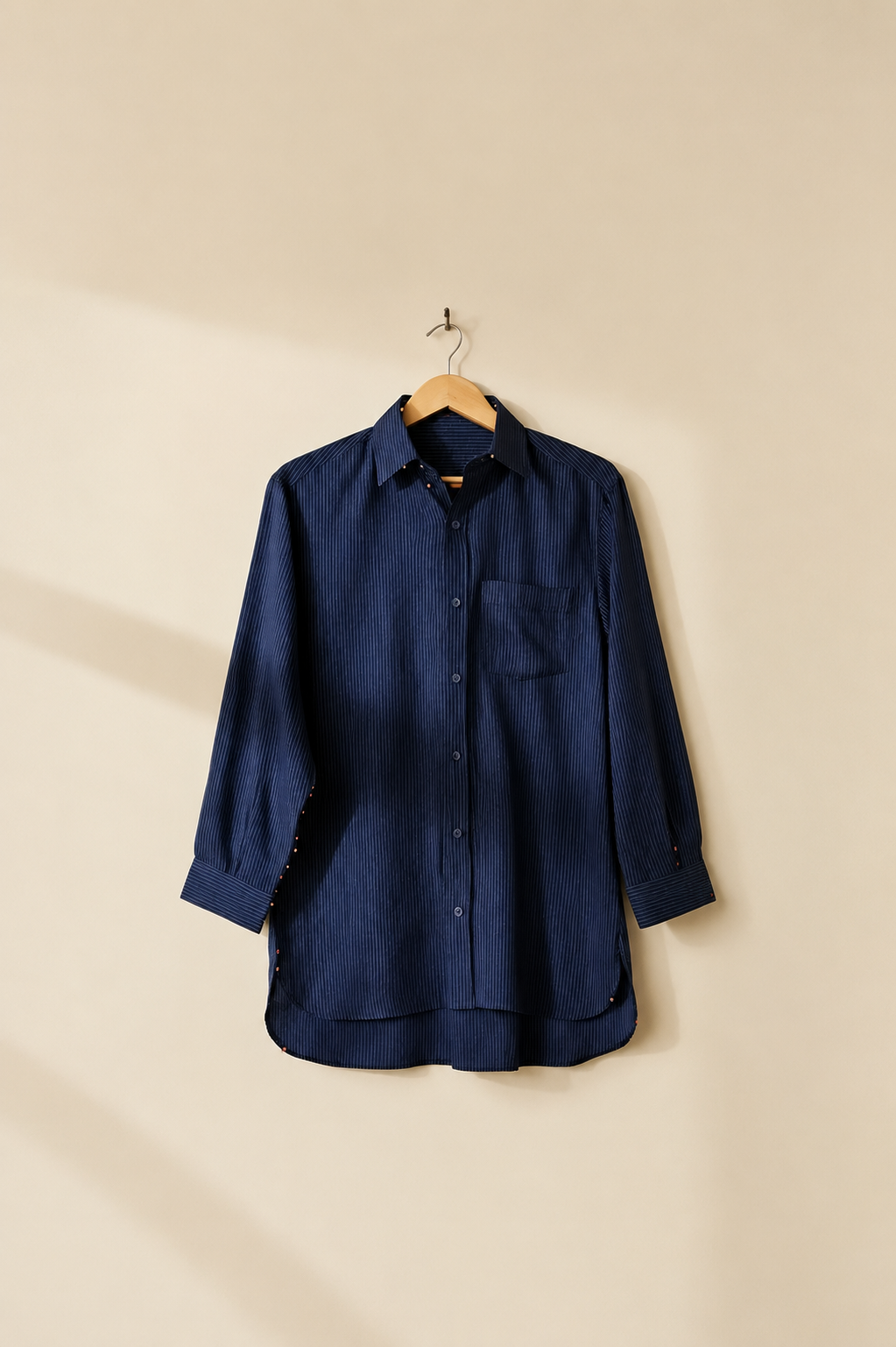 Midnight Blue Button Down Shirt