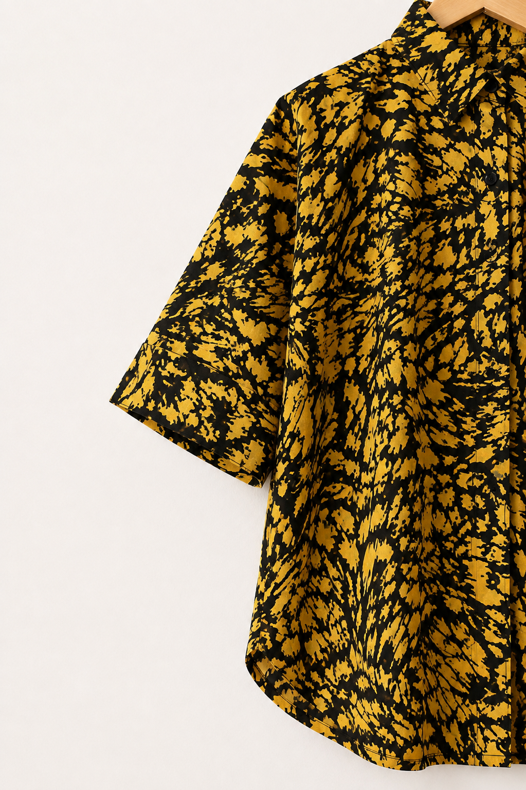 Leopard Oversized Button Down Shirt